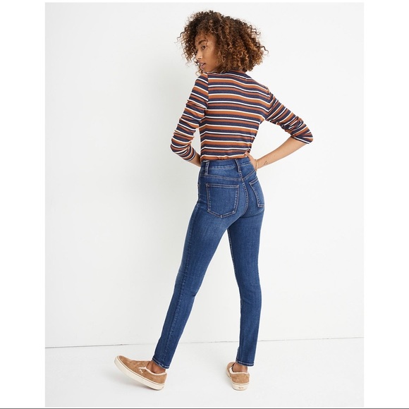 NWT Madewell 10" High-Rise Skinny Jeans - Picture 2 of 6